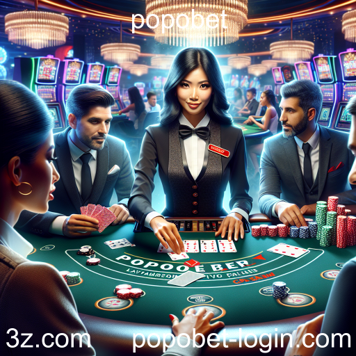 Descubra a Emoção do Cassino ao Vivo no Popobet